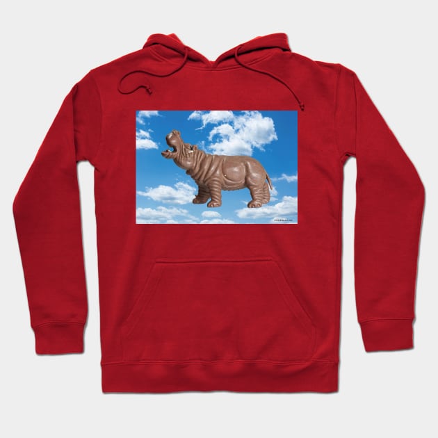 ANIMAL HEAVEN Hippo Hoodie by Danny Germansen